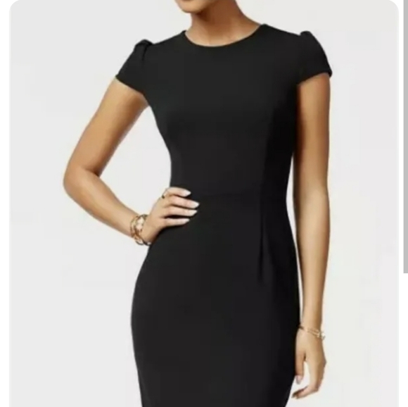 Betsey Johnson | Black Sheath Dress, Size 2 - Picture 14 of 14